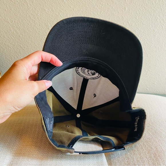 ⭐️ Brixton Snapback Classic Logo Camouflage Snapback Adjustable Men's Hat/Cap - Picture 7 of 7